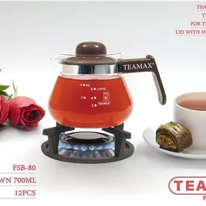 قوری پیرکس ایواکی (کرون) 700 سی سی برند تی مکس (Teamax)