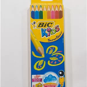 مداد رنگی 8 رنگ  bic  مدل جانبو