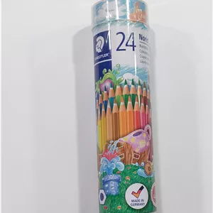 مداد رنگی 24 رنگقوطی فلزی  staedtler