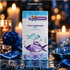 کاندوم ایکس دریم مدل خیلی چرب و روان کننده Ultra Lubricated Plus بسته ۱۲ عددی