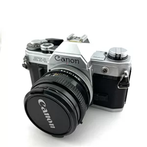 دوربین و لنز Canon AT-1 +50mm F1.8 S.C