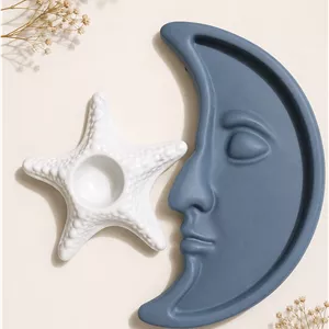 دکوری سینی ماه  همراه ستاره