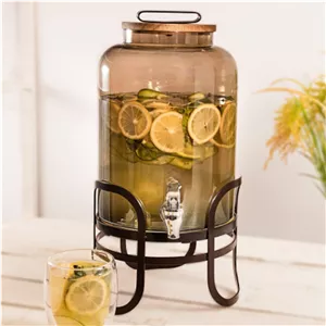کلمن شیشه ای پذیرایی 7 لیتر BVK مدل MAJESTIC کد VK453702