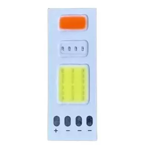 چیپ LED COB هدلایت 15W سه رنگ سفید آبی صورتی