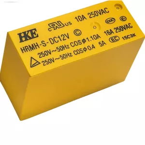 رله کتابی 12V 16A برند HKE
