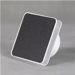 هواکش خانگی لوله ای 10سانت دوپنل مشکی لوتوس مدل LDS-10S2B