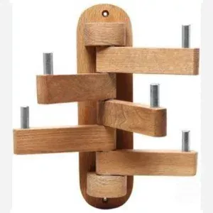 استند لباس چوبی،رخت آویز چوبی دیواری، دکوبازار مدل 716078