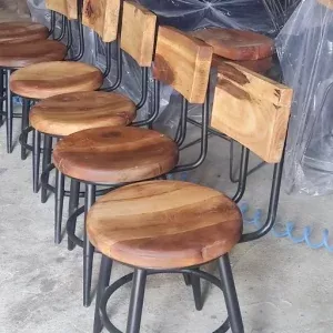 صندلی ویرا پایه کوتاه بسته 10 عددی دکوبازار مدل 754926