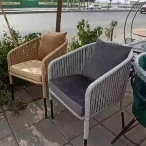 صندلی بافت با ریسمان ابریشم دکوبازار مدل 757688