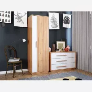 کمدلباس همراه با دراور F781 دکوبازار مدل 711036