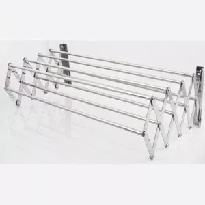 بندرخت دیواری بندرخت اکاردئونی دیواری استیل دکوبازار مدل 707721