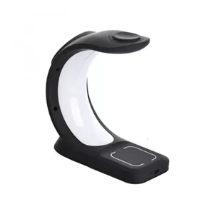 شارژر بی‌سیم سه‌کاره مازارس مدل R-11 با نور RGB