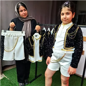 لباس شکارچیان شیاطین کیپاپ هانتریکس سه تیکه رومیلباس رومی مناسب تولد