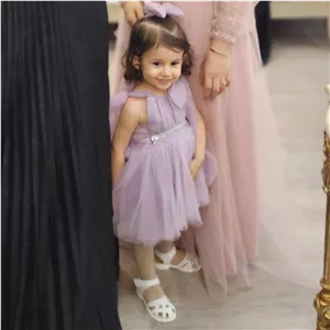 لباس پرنسسی دخترانه بچگانهشیک و مجلسی مناسب عروسی و تولد