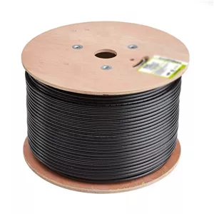 کابل کواکسیال RG59 ترکیبی دوربین مداربسته (تصویر+برق) متراژ ۳۰۵