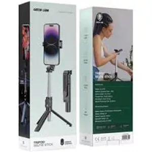 مونوپاد گرین لاین Tripod Selfie Stick GNTRISTKBK