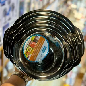 آبکش و لگن ۱۲پارچه دسته دار یونیک