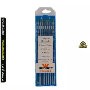 تنگستن جوشکاری آرگون سبز سایز 2.4 مدل W-206