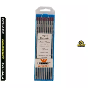 تنگستن جوشکاری آرگون قرمز سایز 4.0 مدل W-204