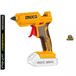 تفنگ چسب حرارتی شارژی ۲۰ ولت اینکو مدل  CGGLI2001