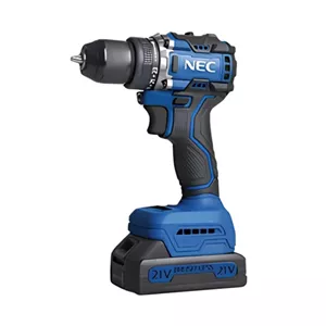 دریل شارژی 21 ولت براشلس چکشی NEC کد 2188