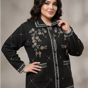 ژاکت بافت زنانه مارک کرال│هما استایل