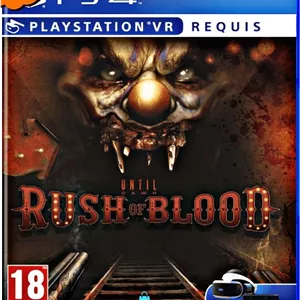 دیسک بازی Until Dawn: Rush of Blood - کارکرده برای  PS4 VR بدون قاب
