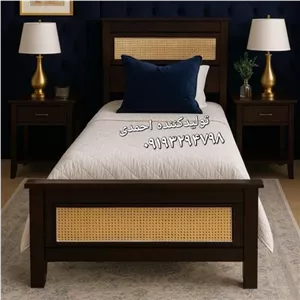 تخت خواب تک نفره حصیری کلاسیک فیلبندشاپ مدل 818577