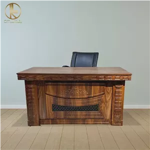 میز اداری و کارمندی مدل آراد دو کشو ابعاد 140 در 70 فیلبندشاپ مدل 810996