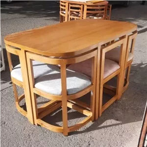 نهارخوری کمجا 6 نفره مربع صابونیکنسلی ومرجوع نداریم فیلبندشاپ مدل 824187