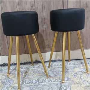 پاف اپن چهارپایه فلزی ارتفاع 60سانت کف اسفنج سی کیلویی درجه یک فیلبند شاپ مدل 804108