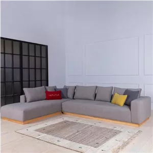 مبل ال راحتی شش نفره شاهان دکور مدل ال کارن 120 فیلبند شاپ مدل 804622