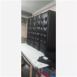 پاف 3نفره چرم هزینه ارسال به عهده مشتری میباشد فیلبند شاپ مدل 805860