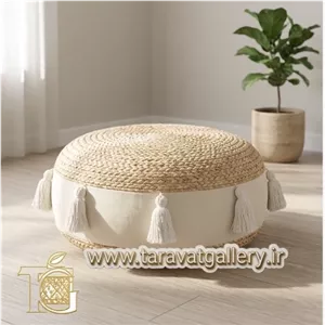 پاف حصیری ژورنالی تشکی فیلبند شاپ مدل 806241