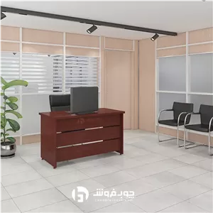 میز اداری MDF مدل T119-مناسب مدیریت، کارشناسی و کارمندی فیلبندشاپ مدل 808296