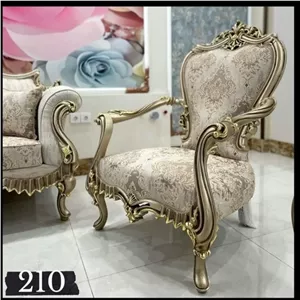 مبل سلطنتی مدل نگار ست 7 نفره با جلومبلی و عسلی فیلبند شاپ مدل 806994