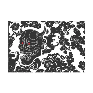 استیکر شیشه بغل طرح Dragon 
