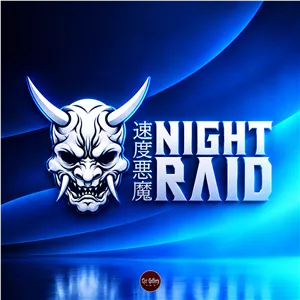 استیکر شیشه عقب ماشین طرح NIGHT RAID