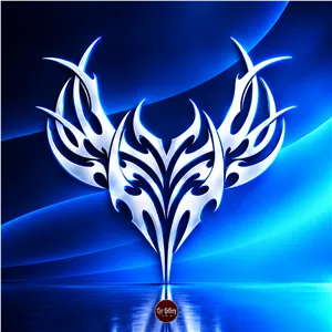 استیکر شیشه عقب ماشین طرح بال فرشته