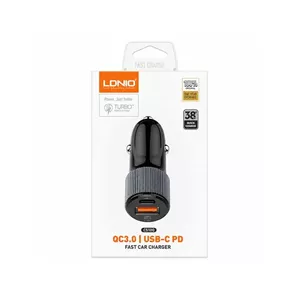 فندکی الدینیو LDNIO مدل C510Qشارژر فندکی خودرو 36 وات QC3.0 و PD3.0