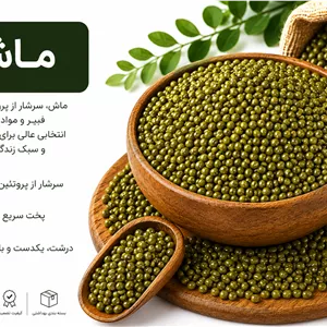 ماش دستچین خارجی اعلا وزن 1000 گرم