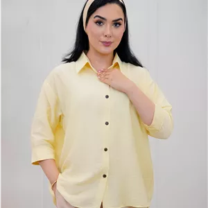 شومیز لینن زنانه مدل مایا