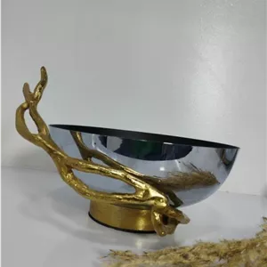 کاسه اجیل خوری استیل متوسط