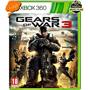 خرید دیسک بازی Gears Of War 3 Xbox 360 کارکرده