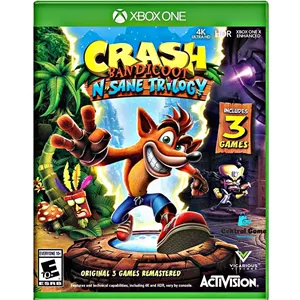 خرید دیسک بازی Crash Bandicoot N-Sane Trilogy Xbox One ریجن آل آکبند