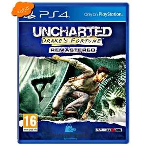 خرید دیسک بازی Uncharted Drake s Fortune Remastered Ps4 کارکرده