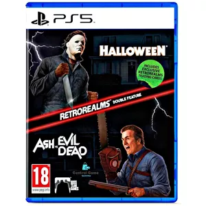 خرید دیسک بازی Halloween and Ash vs Evil Dead RetroRealms Double Feature Ps5 آکبند