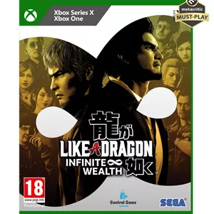 خرید دیسک بازی  Like a Dragon Infinite Wealth Xbox Series X & Xbox One آکبند