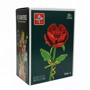 لگو ساختنی گل رز قرمز