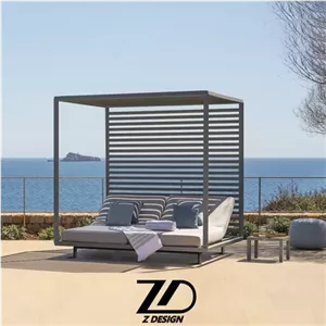 تخت کنار استخری دو نفره مدل شیان مبلمان اورلین مدل 937607